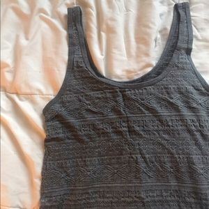 Grey Lace Tank